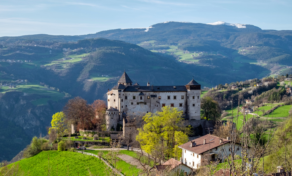 Zamek Prösels w Dolomitach